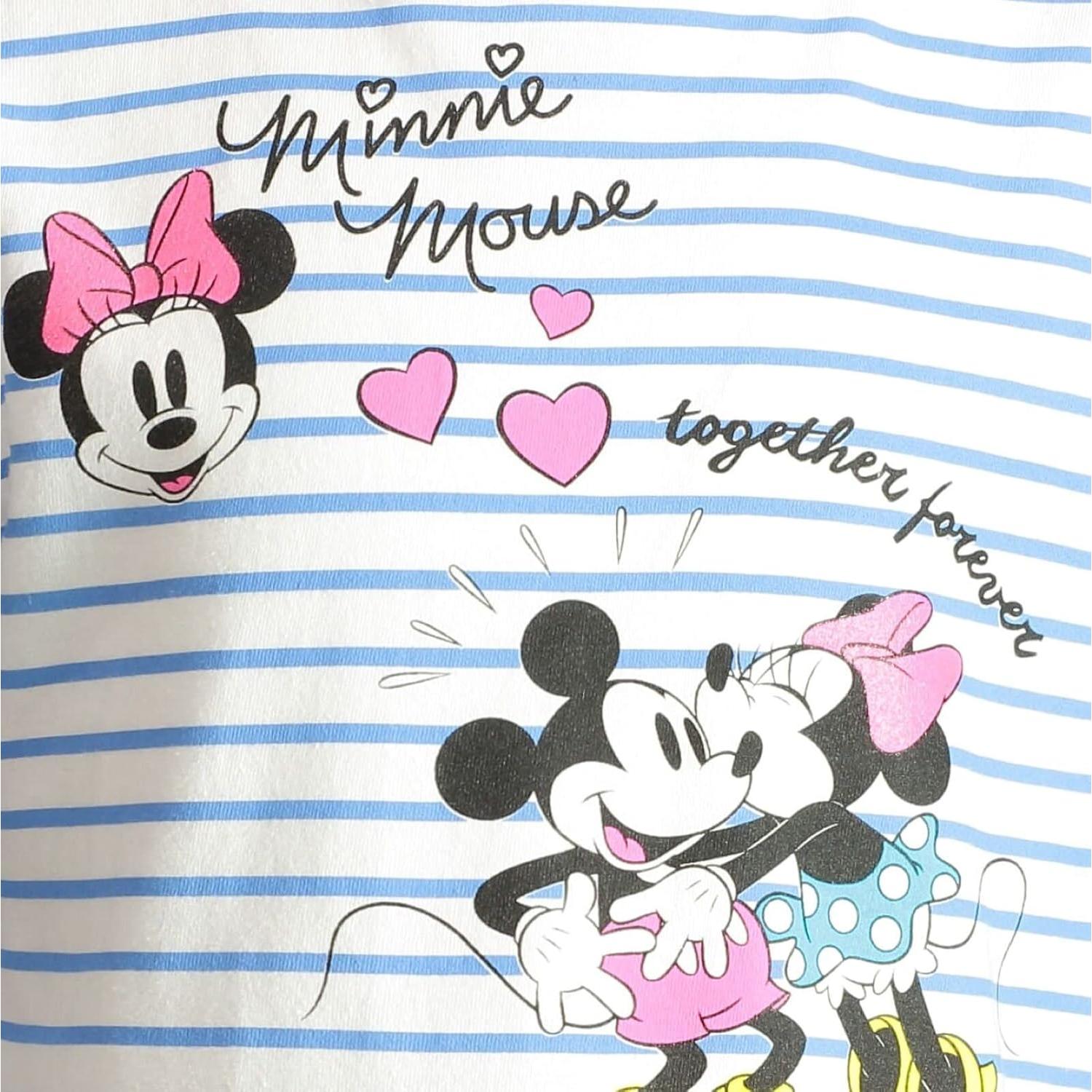 Vestido de Tul Disney Minnie Mouse para Niña 18 Meses Azul/Rosa