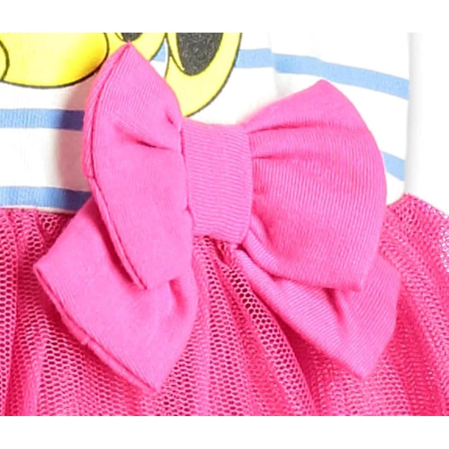 Vestido de Tul Disney Minnie Mouse para Niña 18 Meses Azul/Rosa