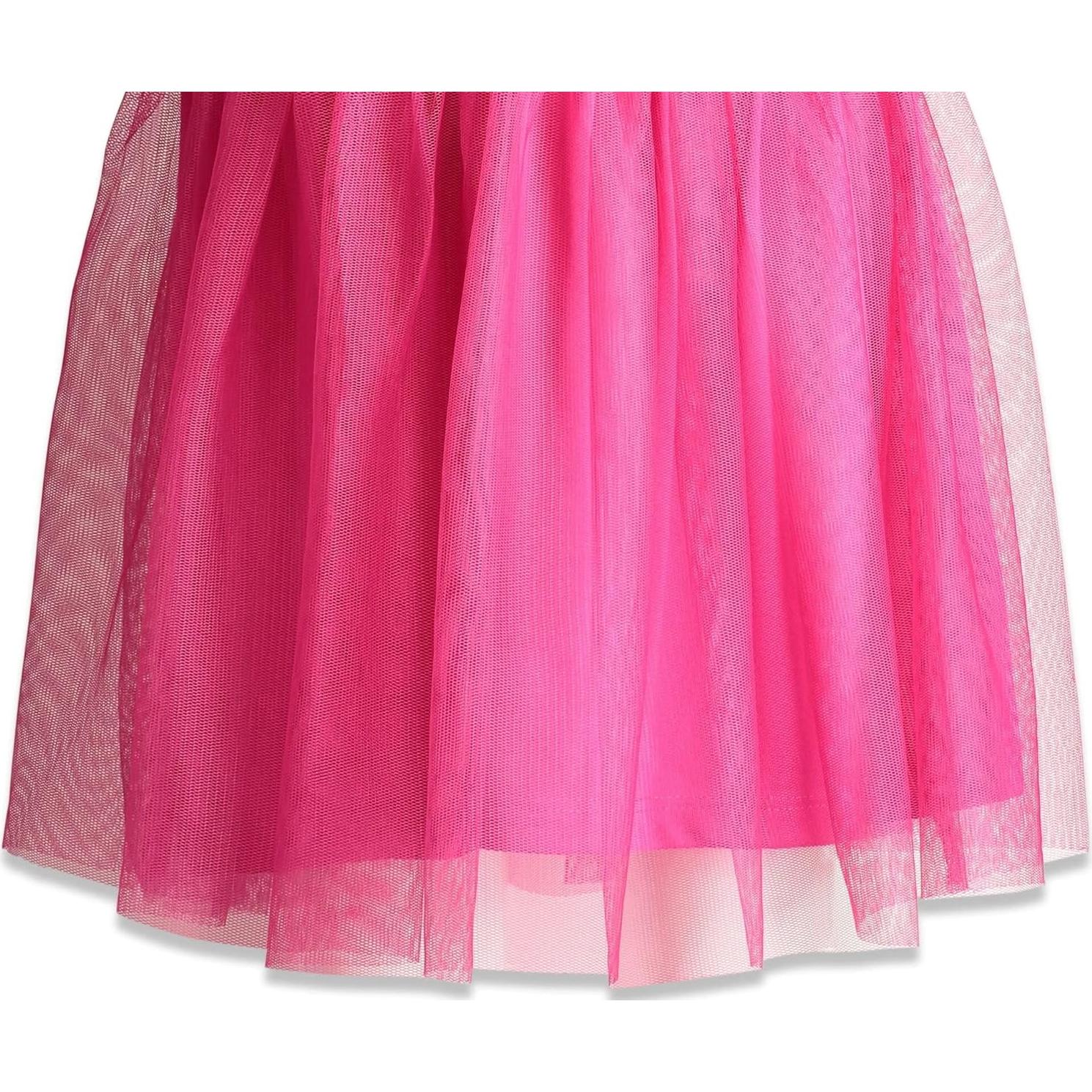 Vestido de Tul Disney Minnie Mouse para Niña 18 Meses Azul/Rosa