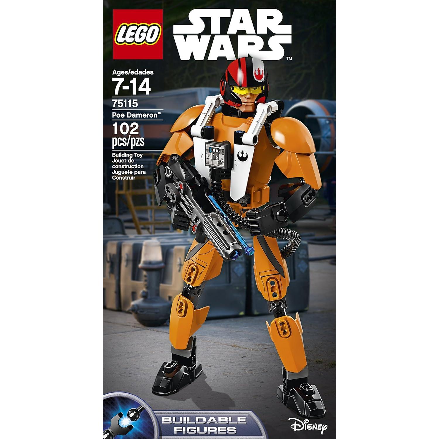 LEGO Star Wars Poe Dameron 75115 - Figura 24cm con Lanzador