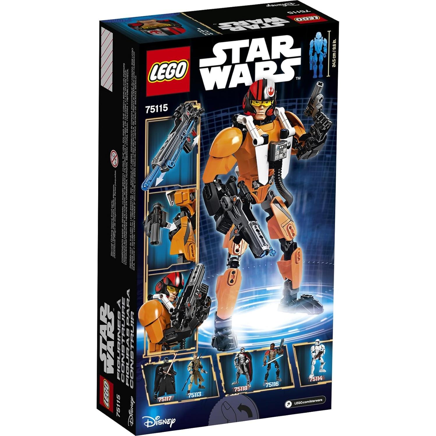 LEGO Star Wars Poe Dameron 75115 - Figura 24cm con Lanzador
