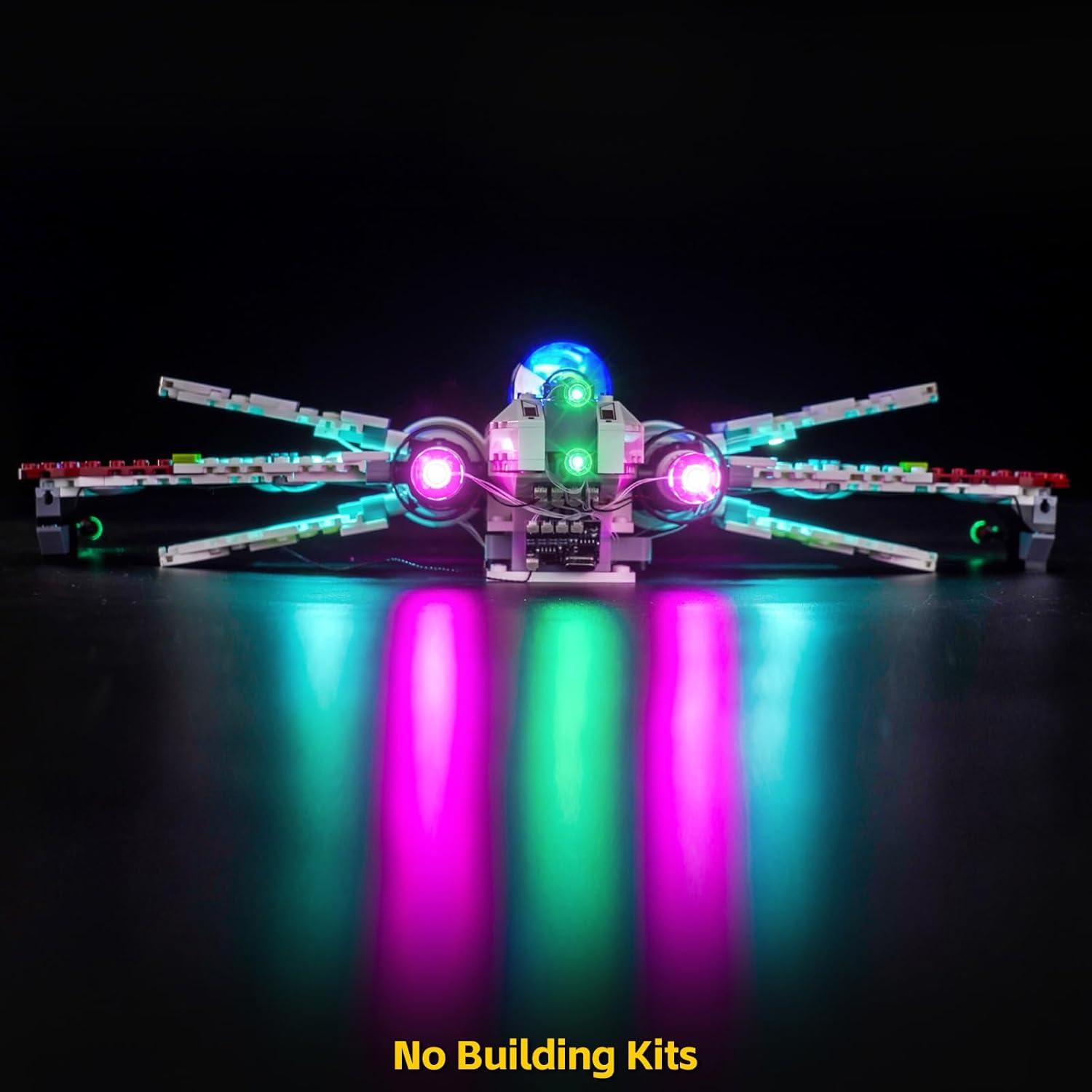 Kit de Iluminación LED BrickBling para Lego ARC-170 Caza Estelar