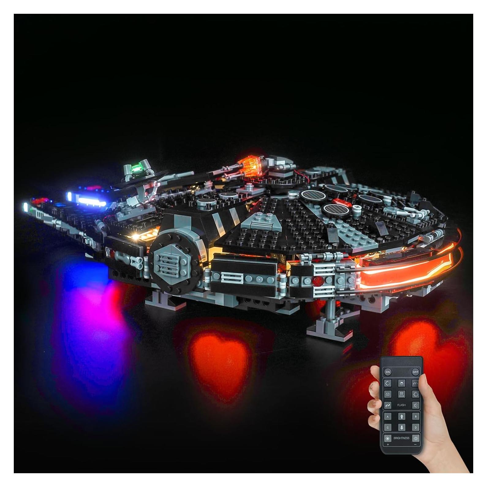 Kit de Luz LED Hilighting para Lego Star Wars Dark Falcon