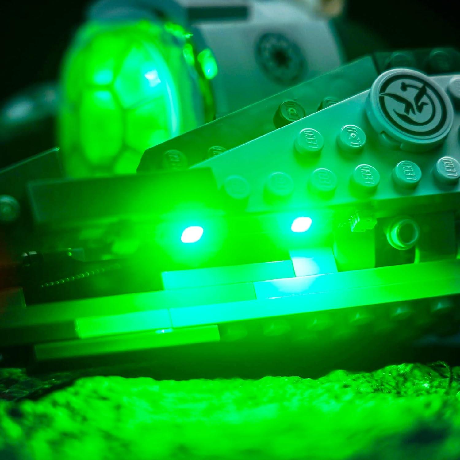 Kit de Luz LED Hilighting para Lego Yoda's Jedi Starfighter