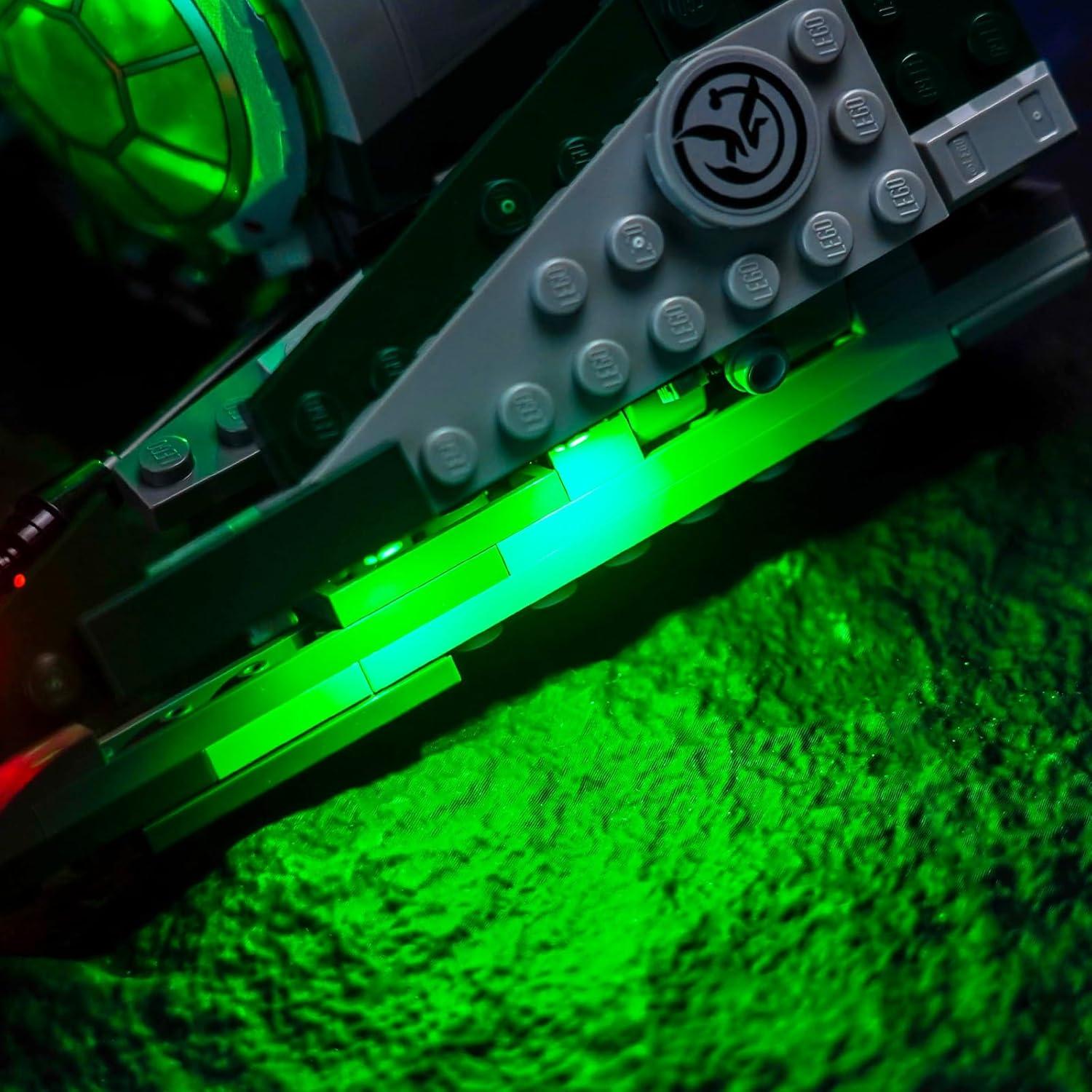 Kit de Luz LED Hilighting para Lego Yoda's Jedi Starfighter