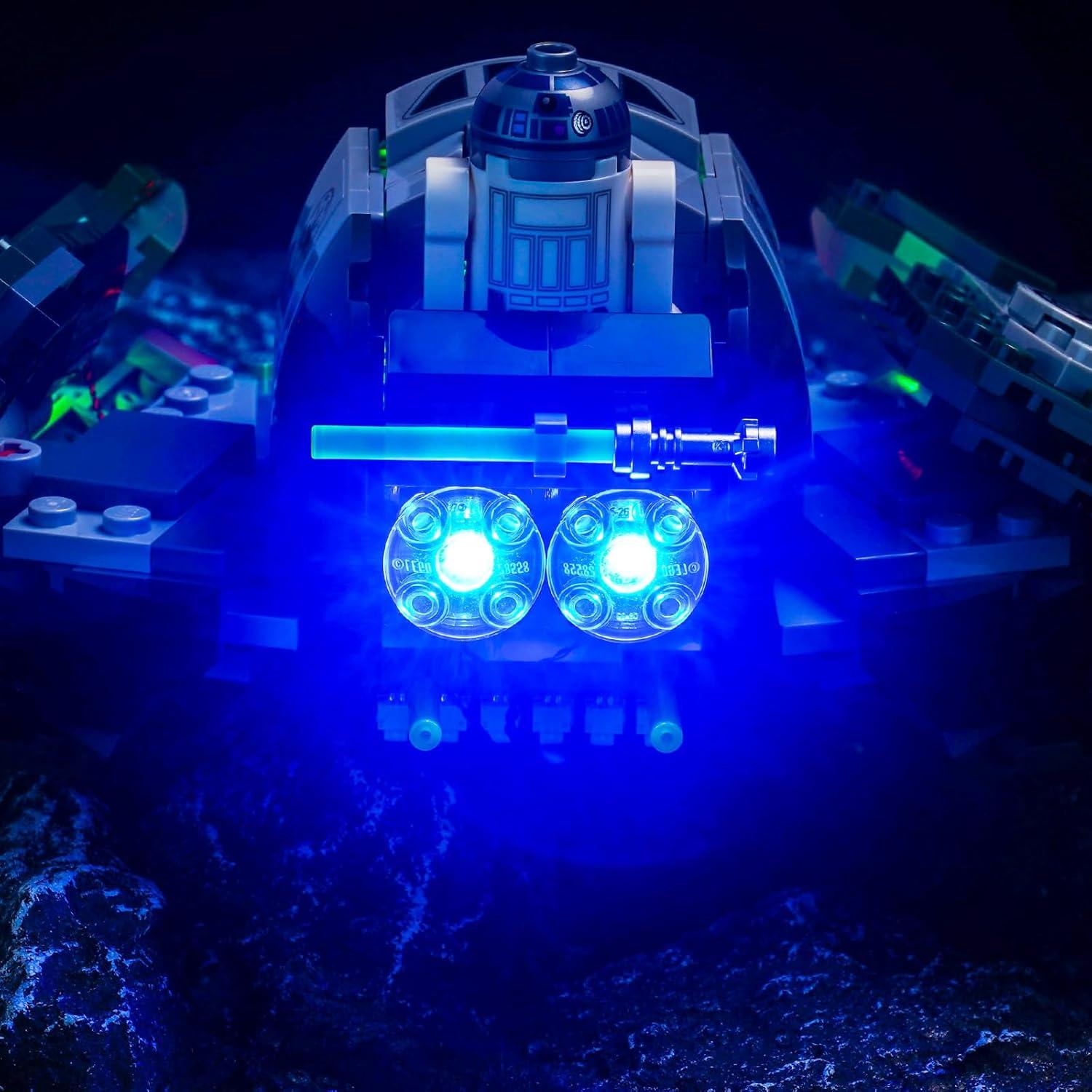 Kit de Luz LED Hilighting para Lego Yoda's Jedi Starfighter