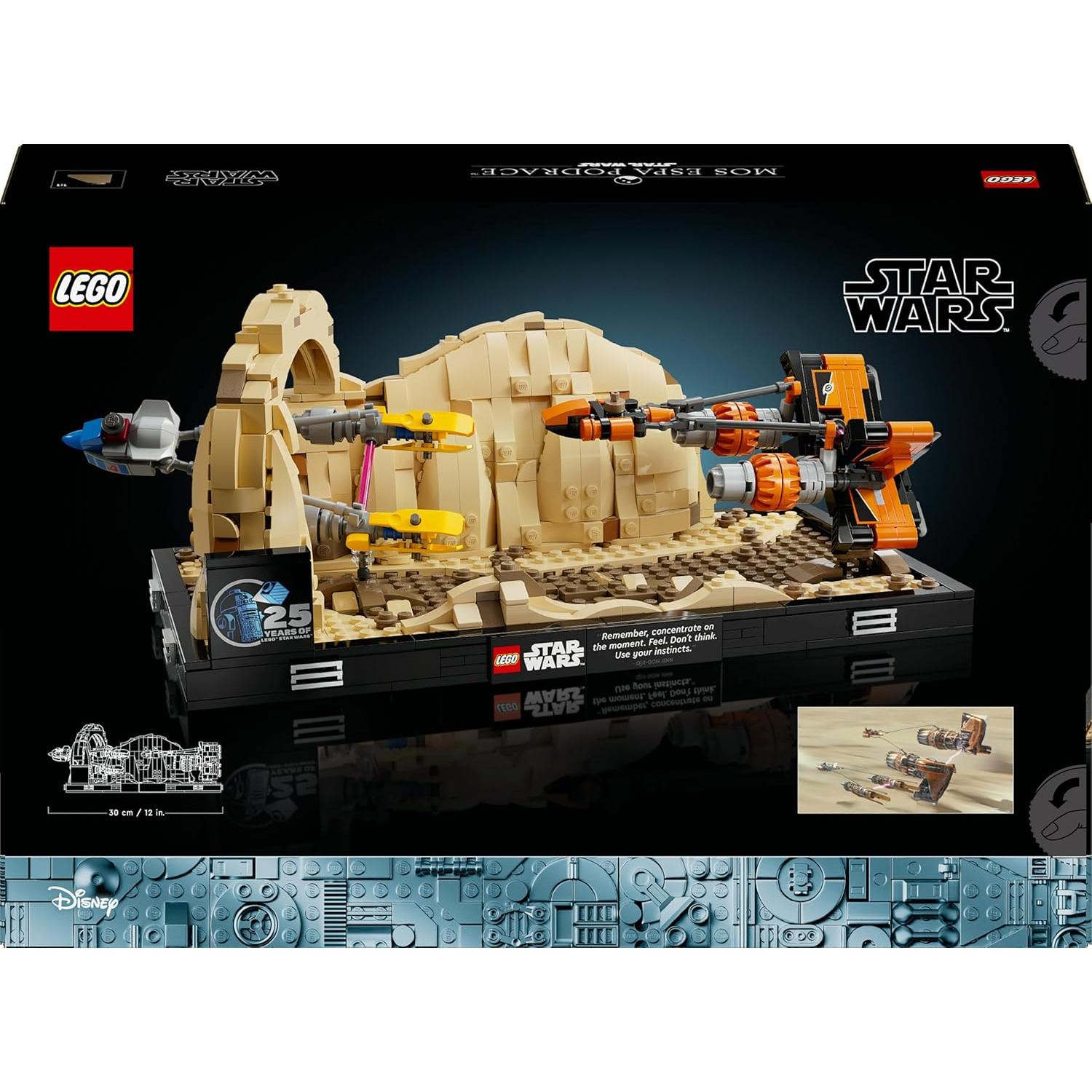LEGO Star Wars 75380 Diorama Podrennen Mos Espa 718 Piezas