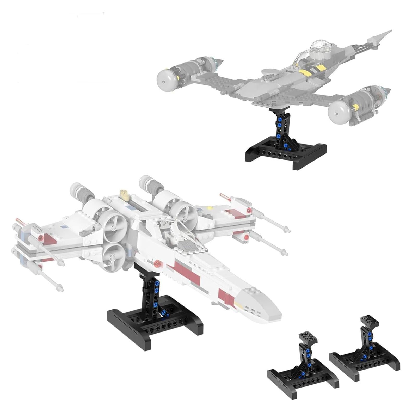 Soporte para Lego Fighter 75301 75325 75347 FCEYOUT 2 Pack