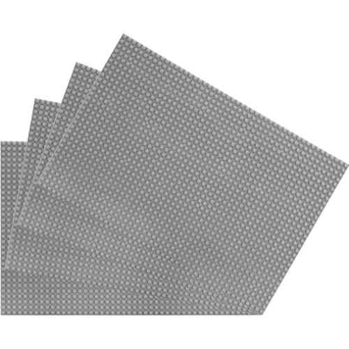 Placas Base para Ladrillos ZENFUN 4 Pack 25.5x38 CM Gris