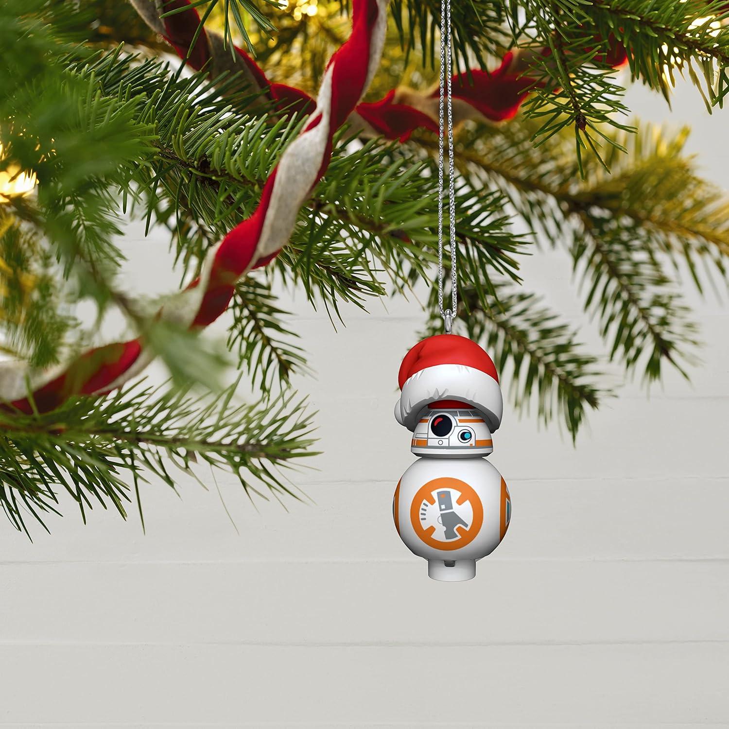 Adorno Navideño Miniatura Hallmark BB-8 Star Wars 2022