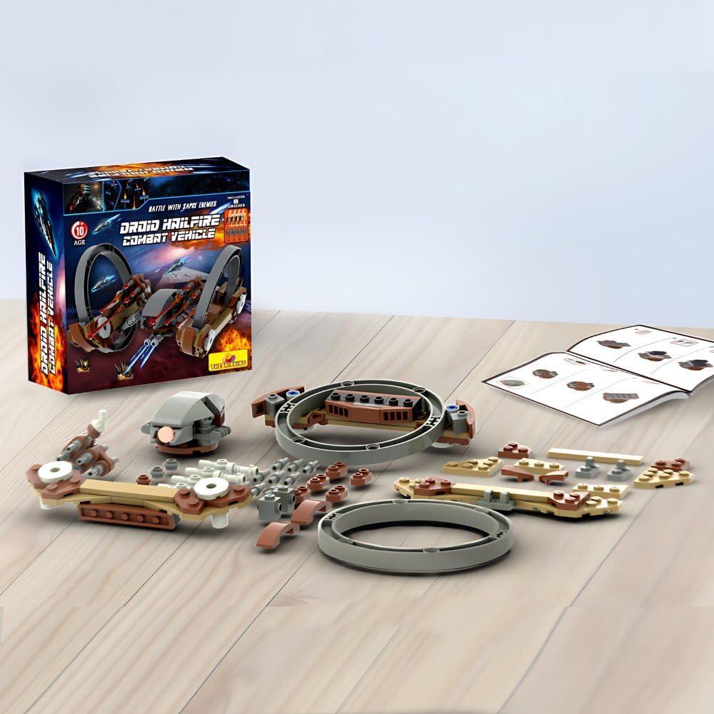 Conjunto de Construcción Vehículo Combate Droid Hailfire THEBRIXKING