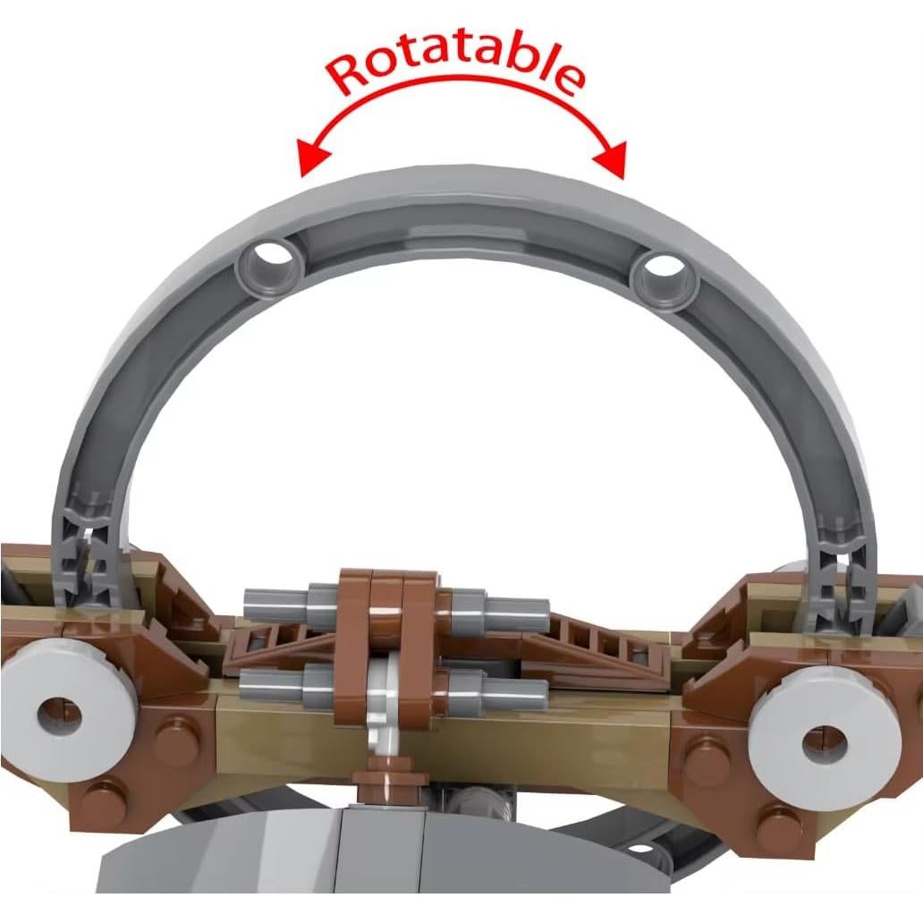 Conjunto de Construcción Vehículo Combate Droid Hailfire THEBRIXKING