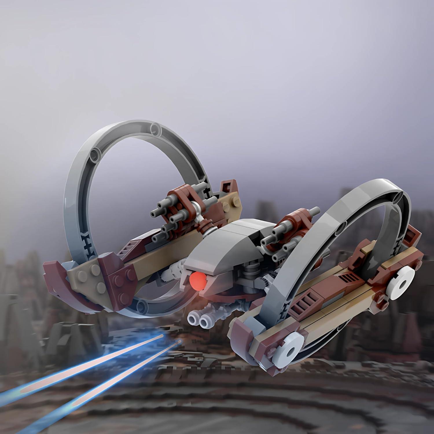 Conjunto de Construcción Vehículo Combate Droid Hailfire THEBRIXKING