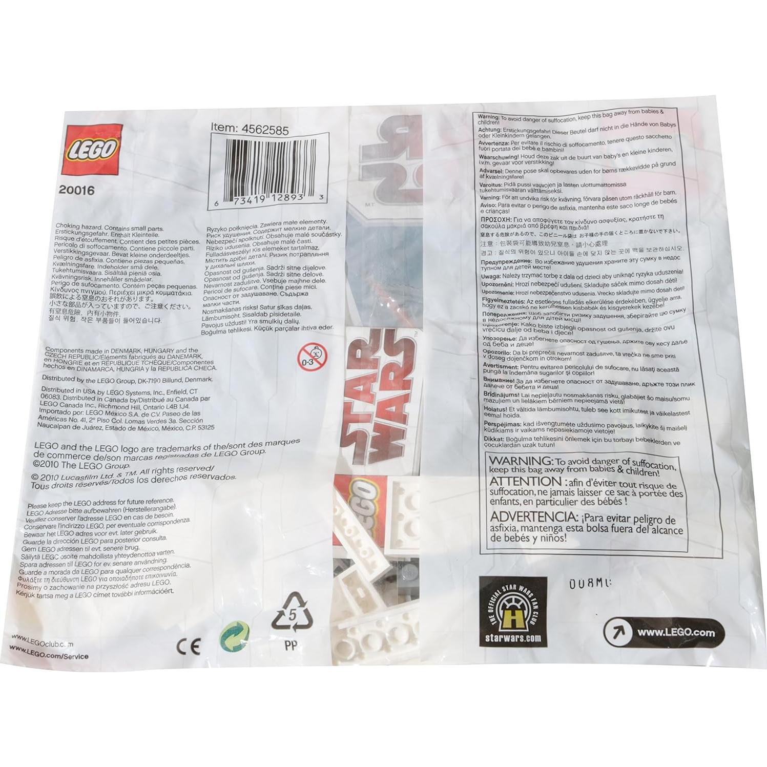 LEGO Star Wars Mini Set Transbordador Imperial 20016 - 70 Piezas