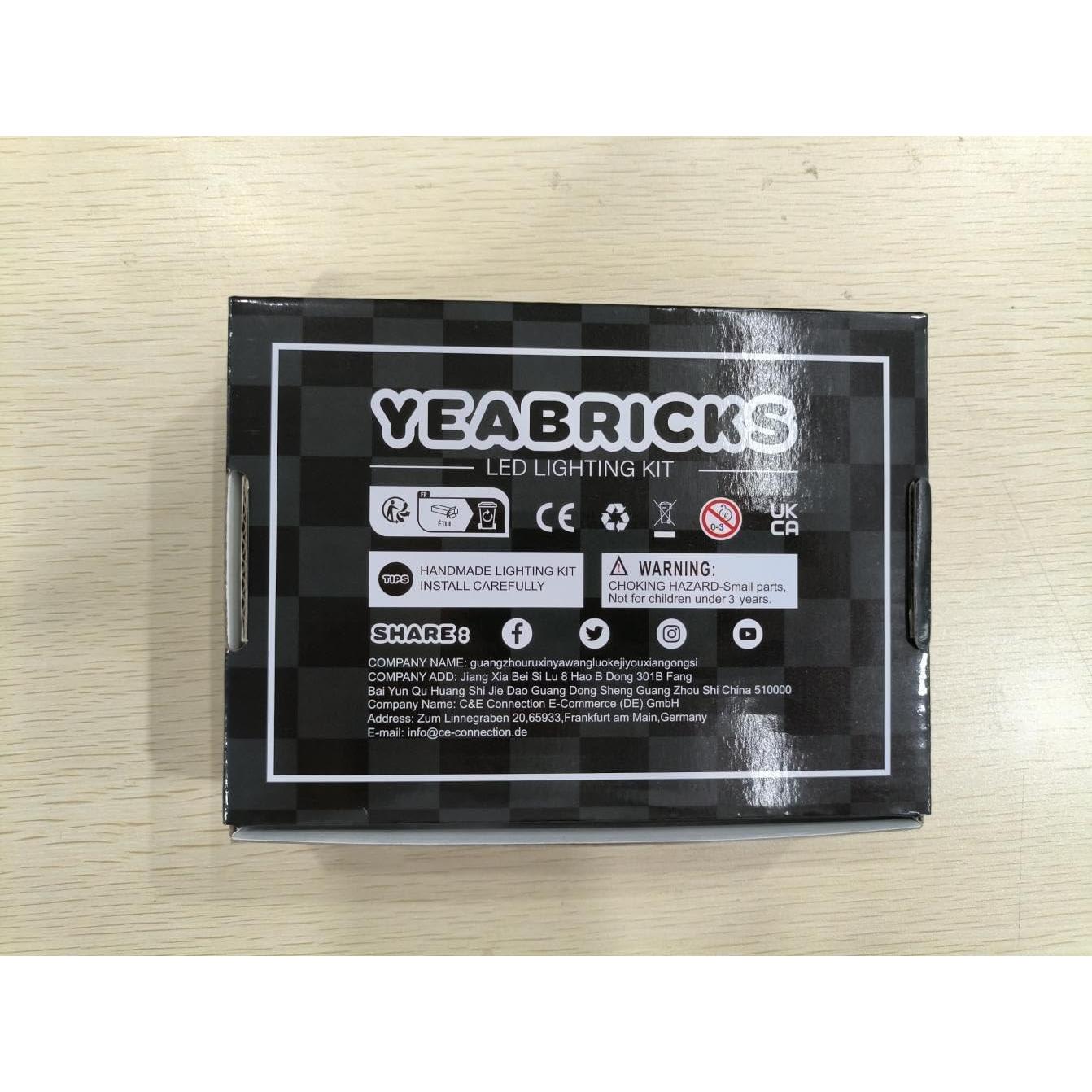 Kit de Luz LED YEABRICKS para Lego 75337 AT-TE Walker