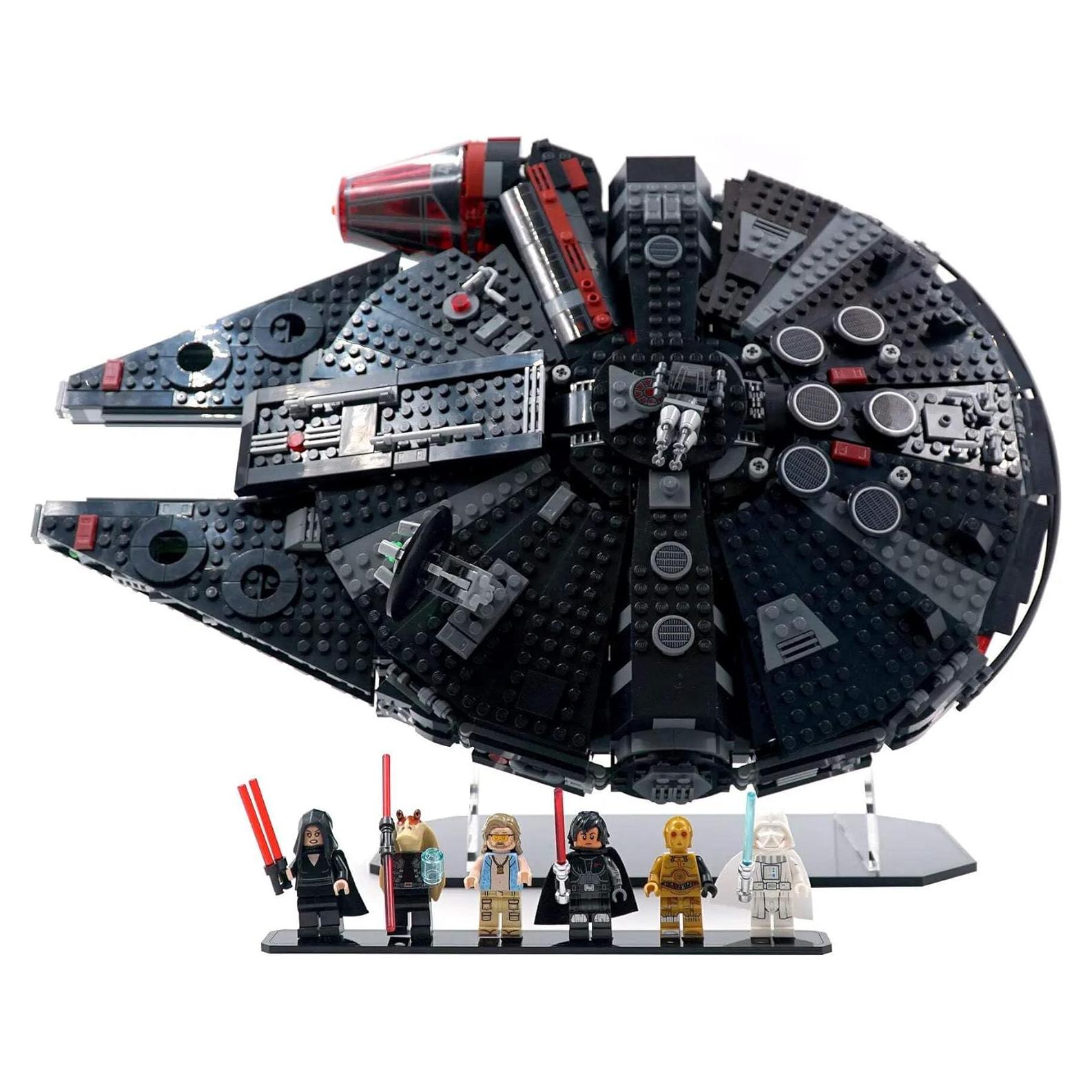Soporte de Exhibición Acrílico para LEGO 75389 - Halcón Oscuro