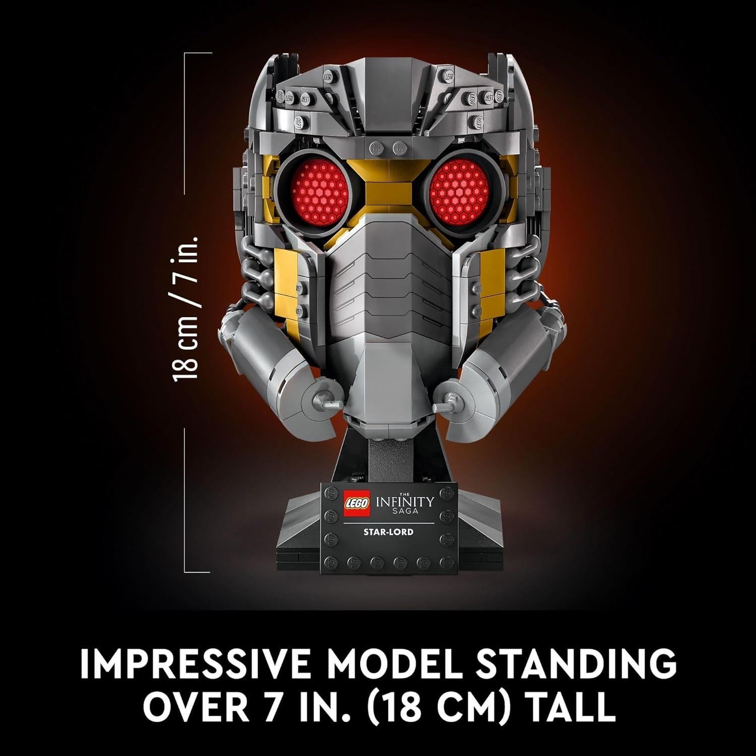 Casco de Star-Lord LEGO Marvel 76251 - Modelo Coleccionable