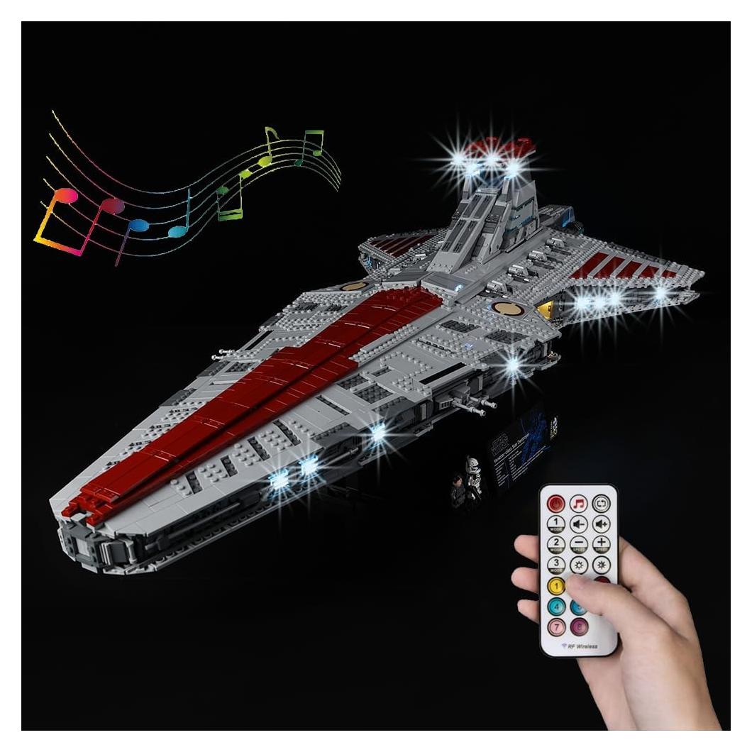 Kit de Iluminación LED Kyglaring para Lego Star Wars Venator 75367
