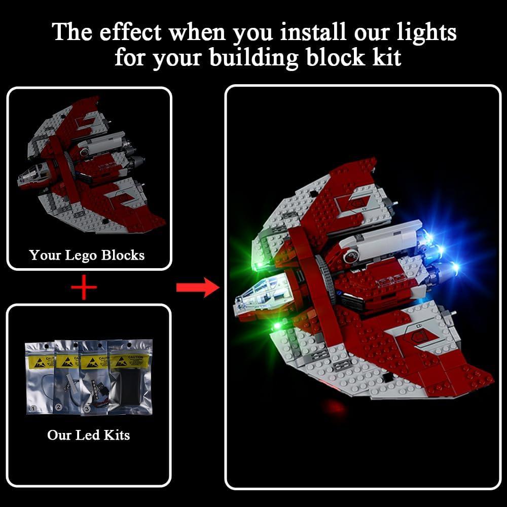 Kit de Iluminación LED Kyglaring para Lego Star Wars 75362