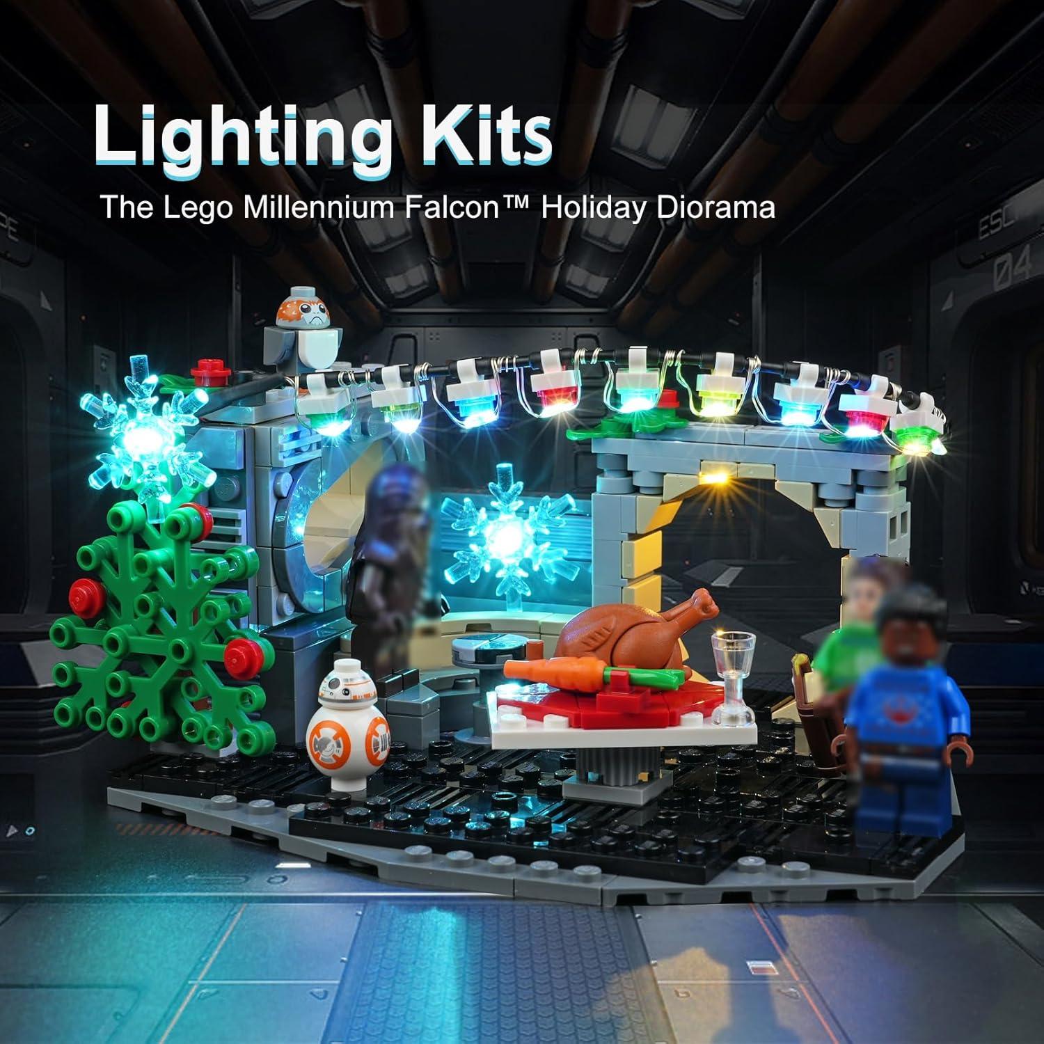 Kit de Iluminación LED DALDED para Diorama LEGO 40658
