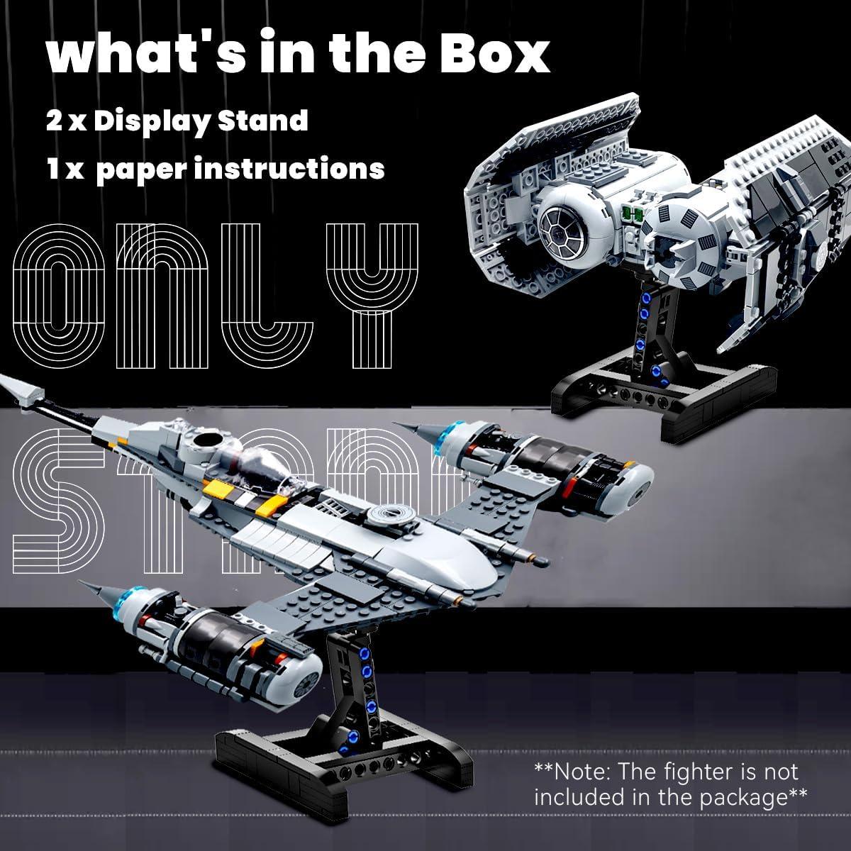 Soporte de Exhibición para Lego - Mocellence - 52 Piezas