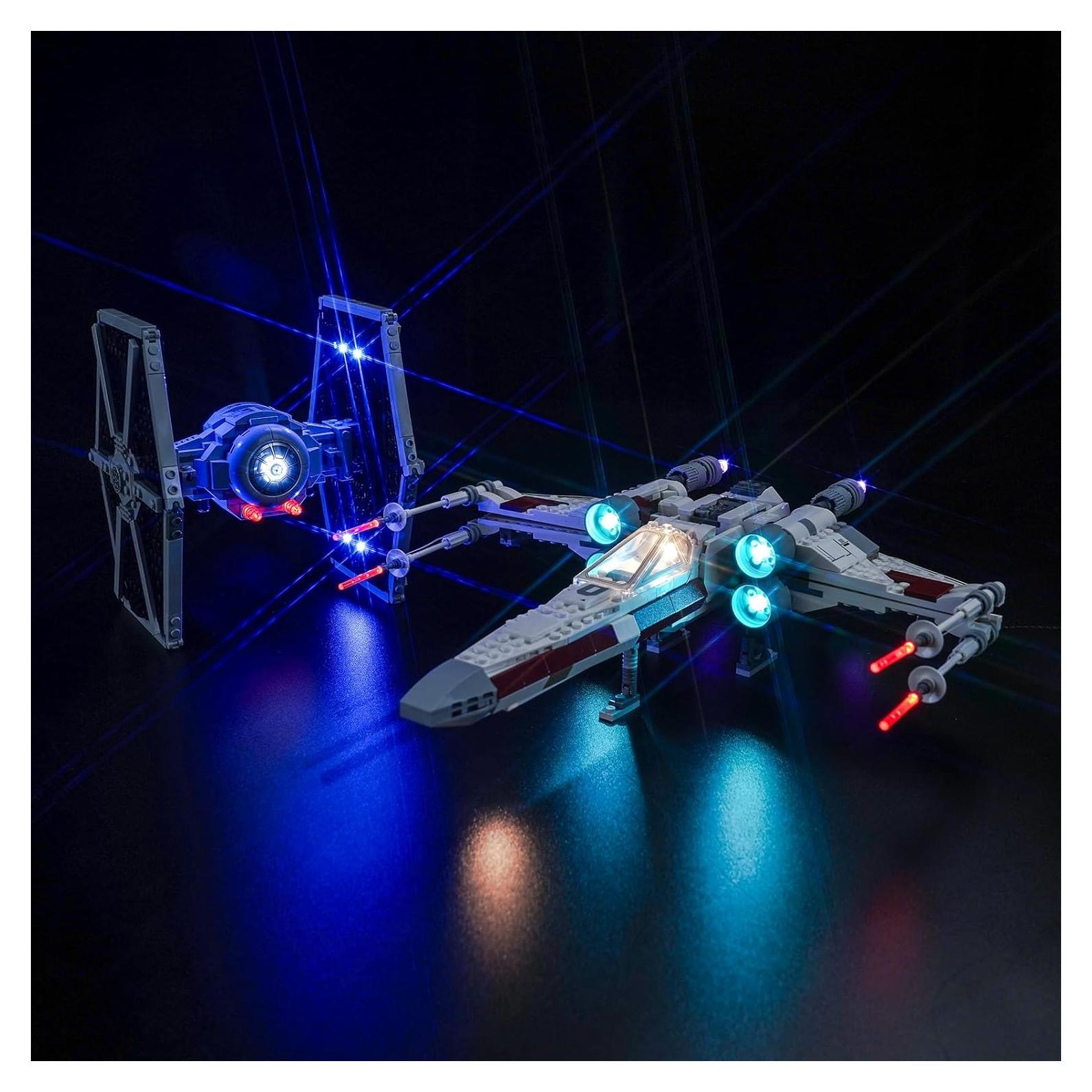 Kit de Luz LED Hilighting para Lego Star Wars TIE Fighter y X-Wing
