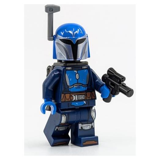 Minifigura LEGO Nite Owl Mandalorian con Blaster 5cm