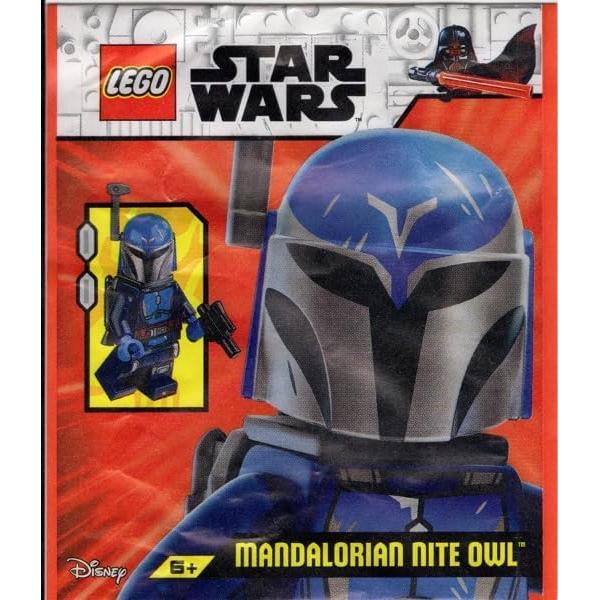 Minifigura LEGO Nite Owl Mandalorian con Blaster 5cm
