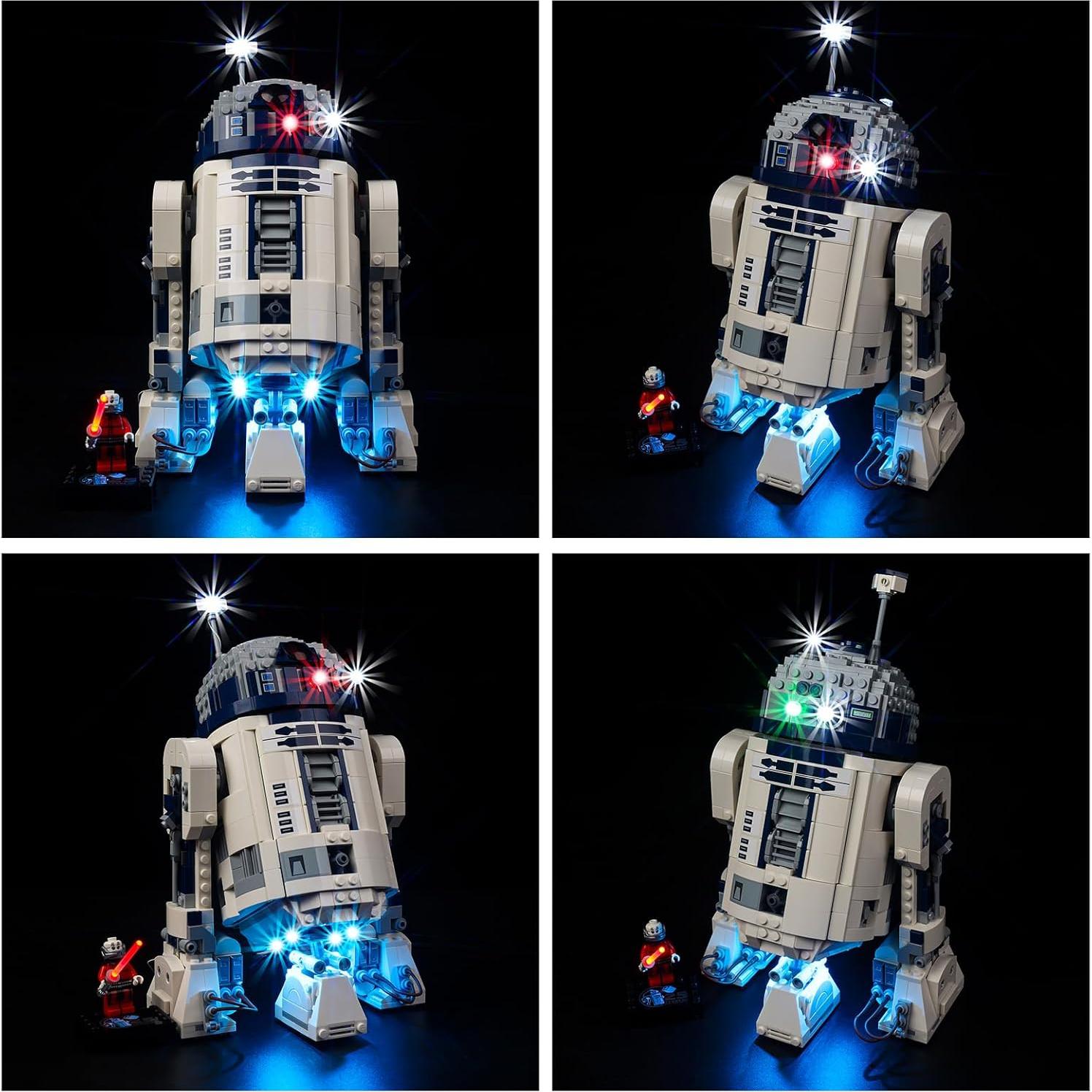 Kit de Luz LED Kyglaring para Lego R2-D2 75379 - Iluminación
