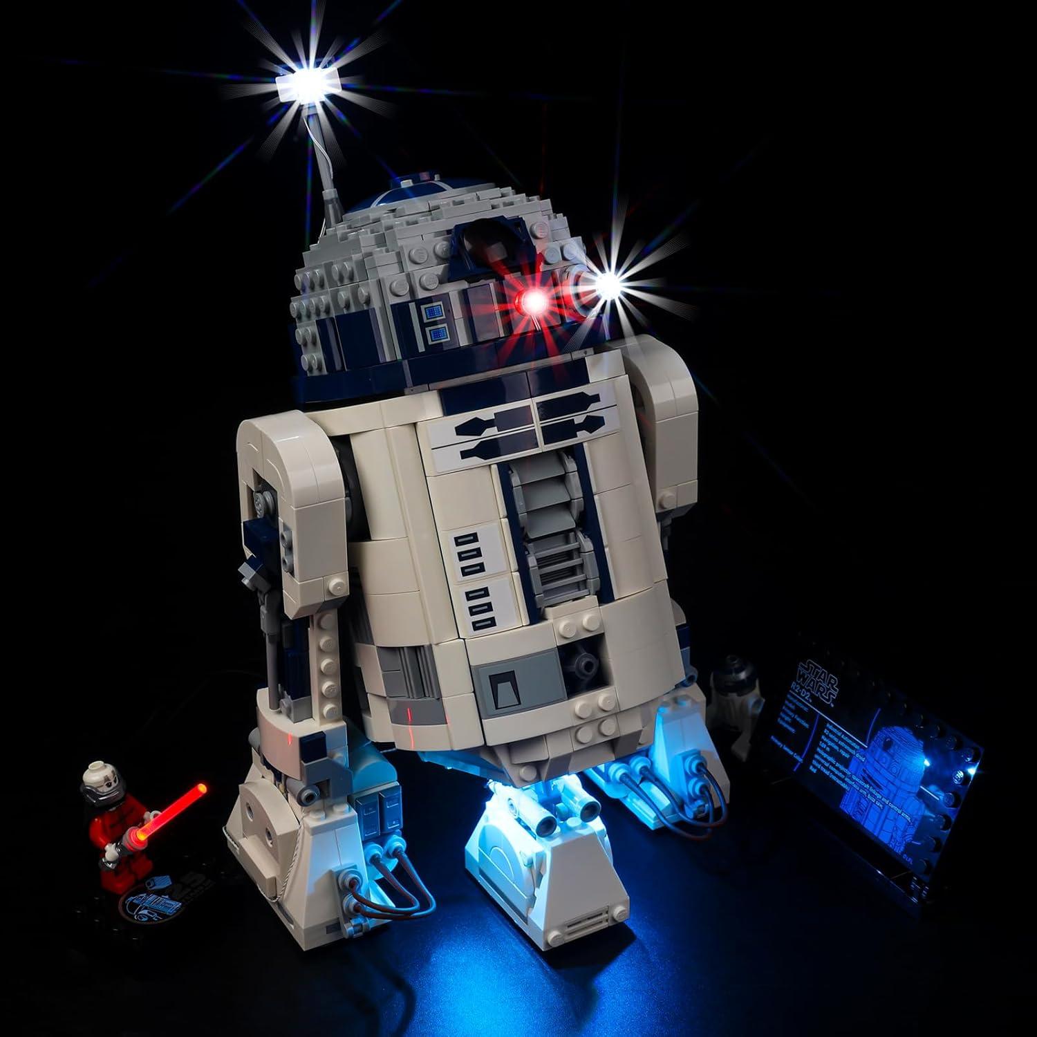 Kit de Luz LED Kyglaring para Lego R2-D2 75379 - Iluminación