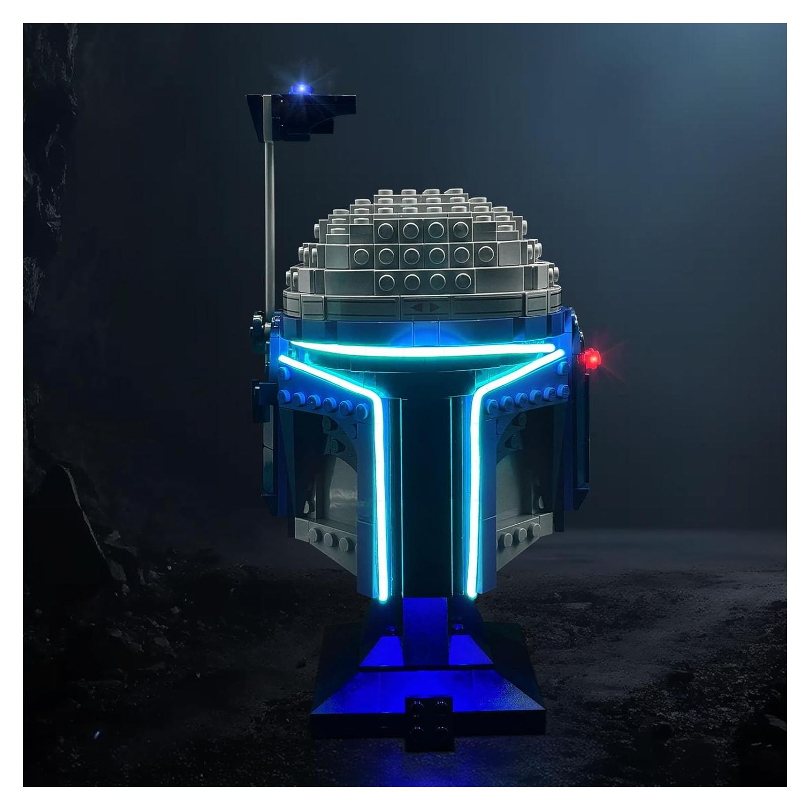 Kit de Luz LED para Casco Jango Fett LEGO 75408