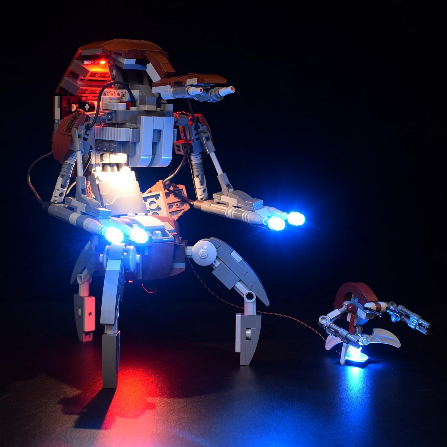 Kit de Iluminación LED LightGo para Lego Droideka 75381