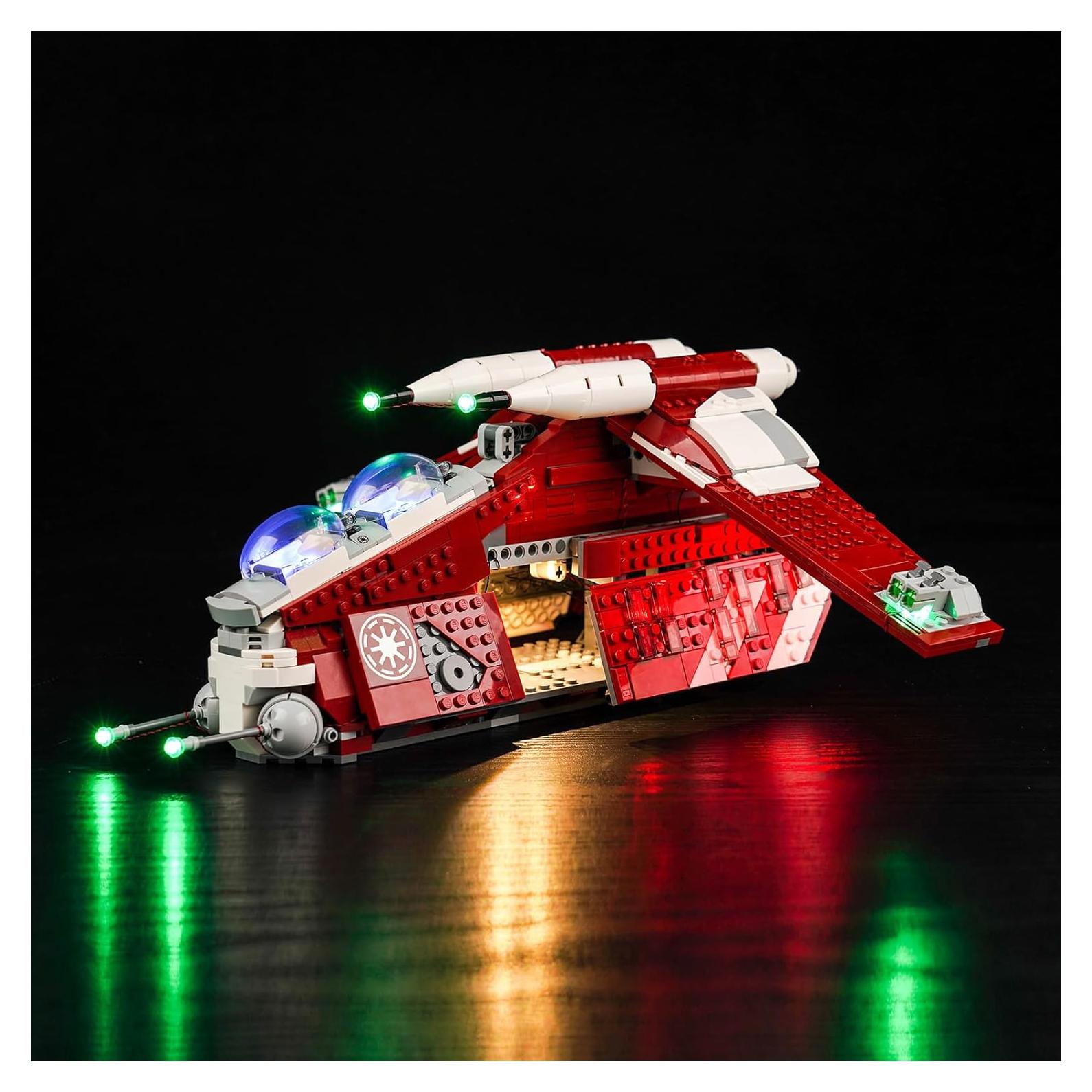 Kit de Luz LED BrickBling para LEGO 75354 Caza Coruscant