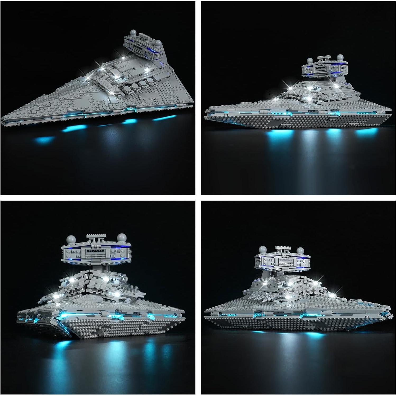 Kit de Iluminación LED Rorliny para Lego Star Wars 75394