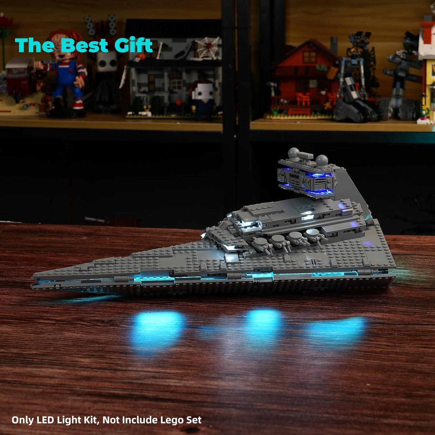 Kit de Iluminación LED Rorliny para Lego Star Wars 75394