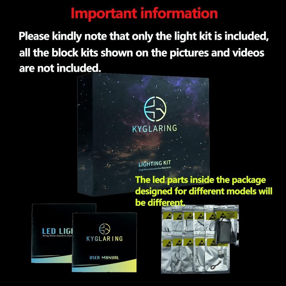 Kit de Iluminación LED Kyglaring para Casco Clone Cody Lego