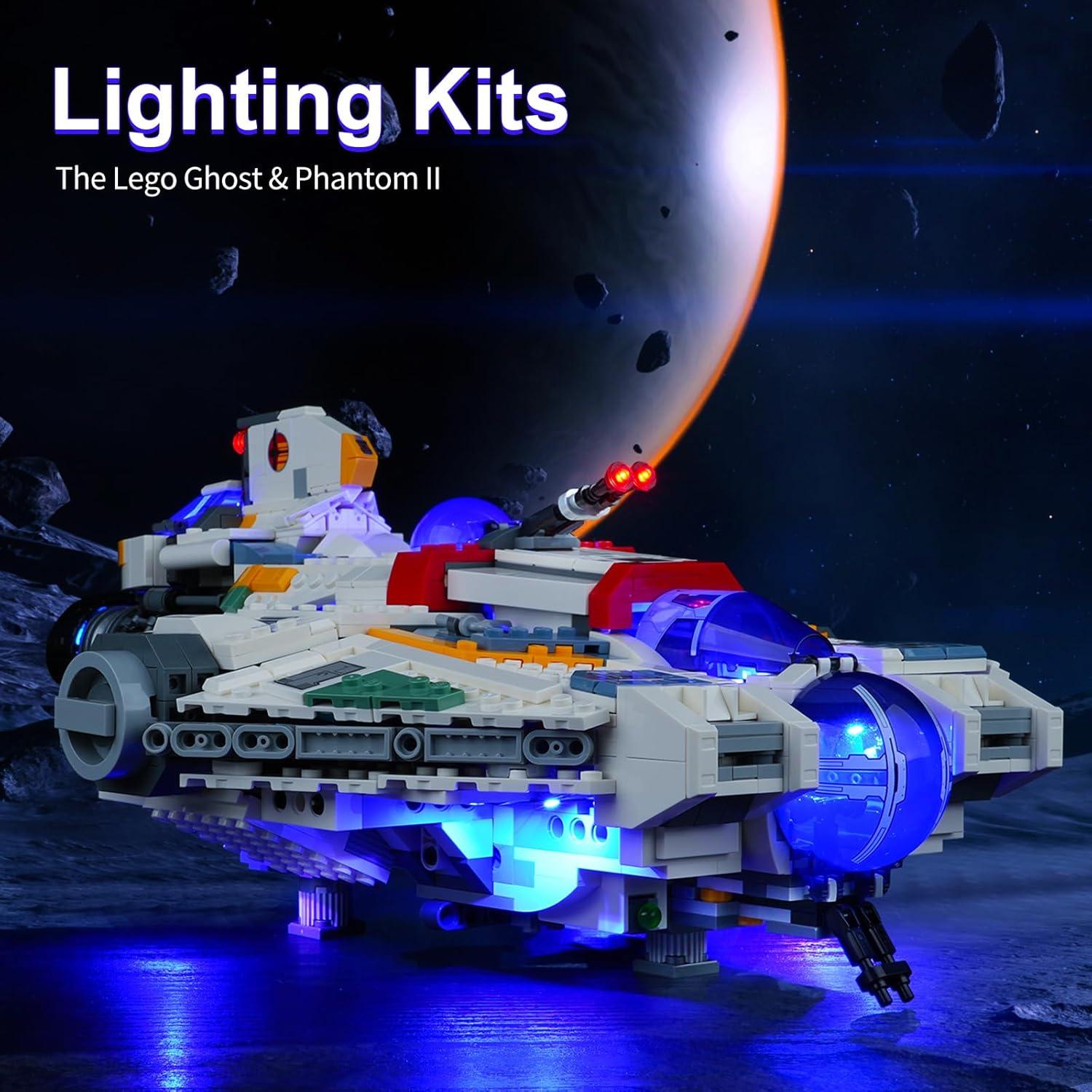 Kit de Iluminación LED para LEGO Star Wars 75357 Ahsoka