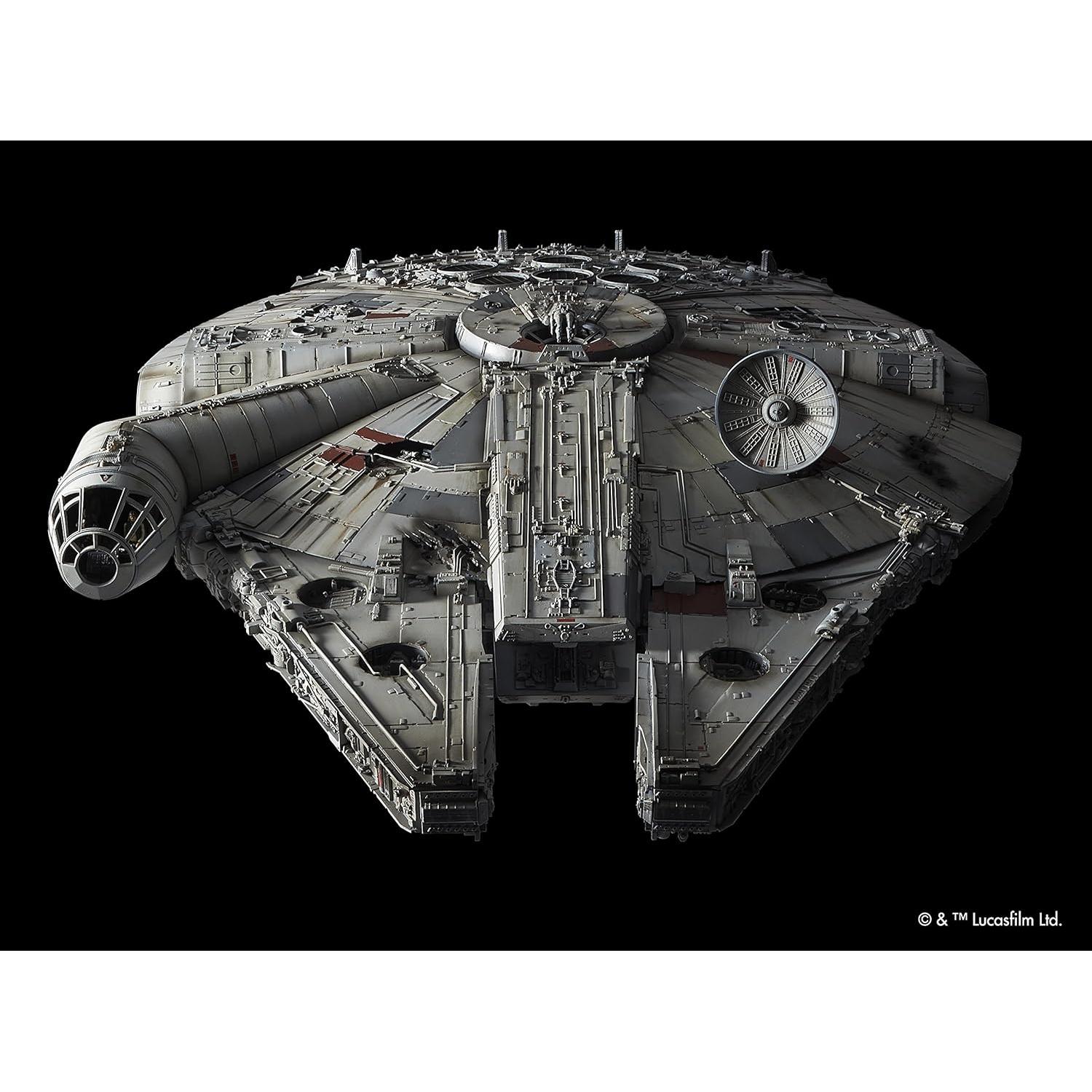 Kit de Modelo Halcón Milenario Bandai 1:72 Star Wars PG