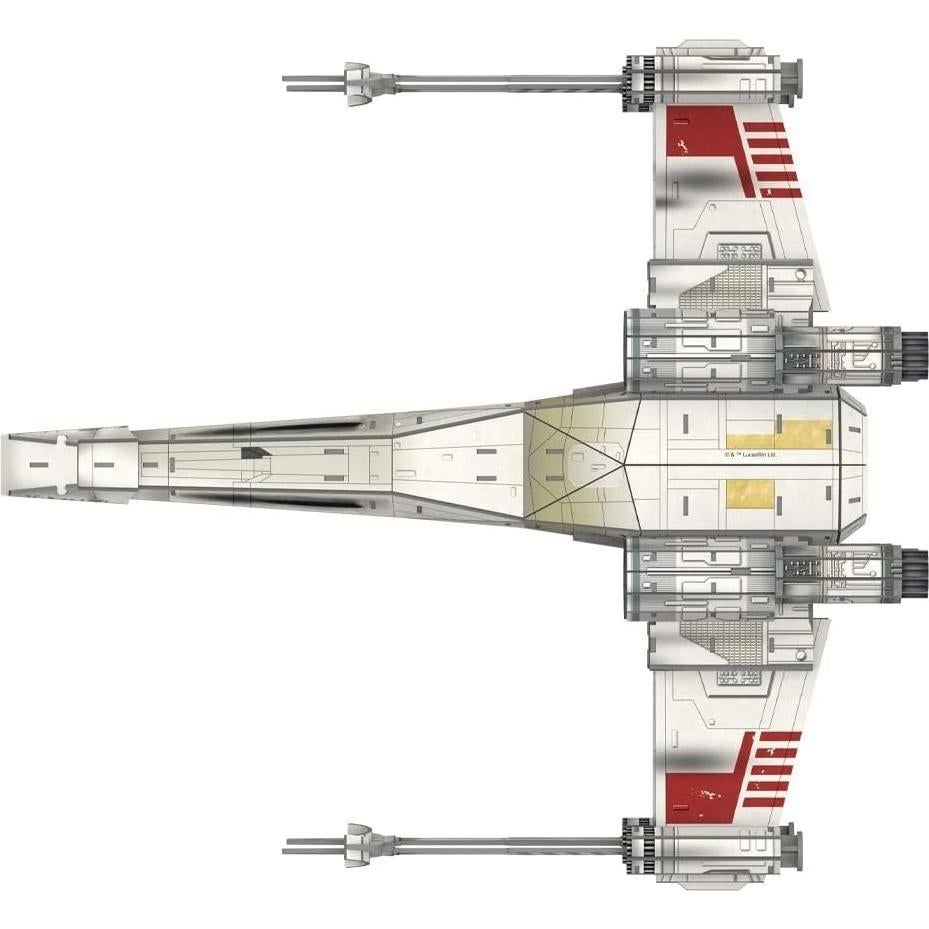 Kit de Modelo 3D 4D Cityscape Star Wars T-65 X-Wing 160 Piezas