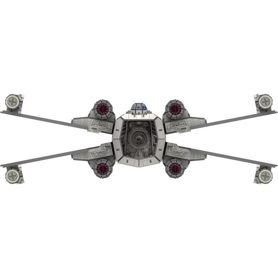 Kit de Modelo 3D 4D Cityscape Star Wars T-65 X-Wing 160 Piezas