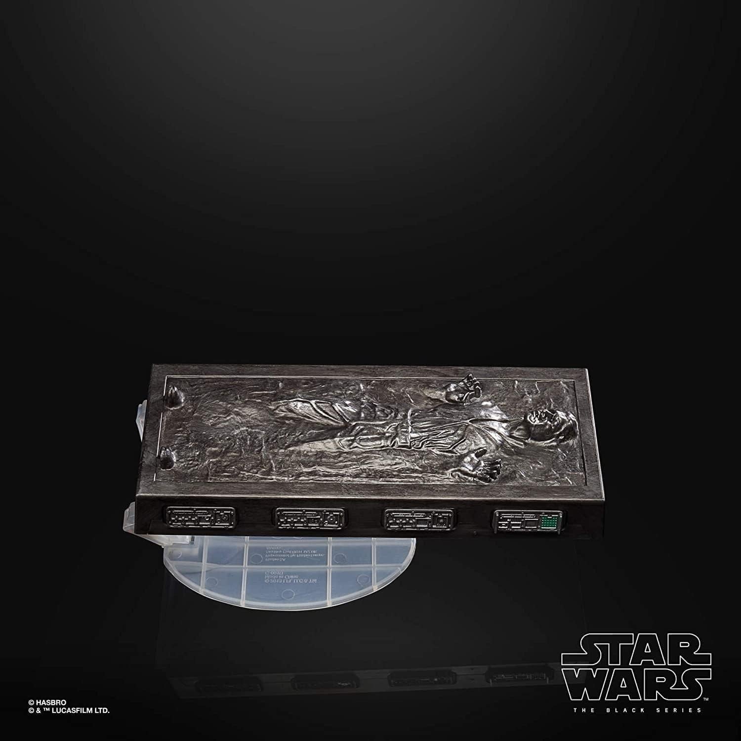 Figura Coleccionable Han Solo Carbonita 15 cm Hasbro 40 Aniversario