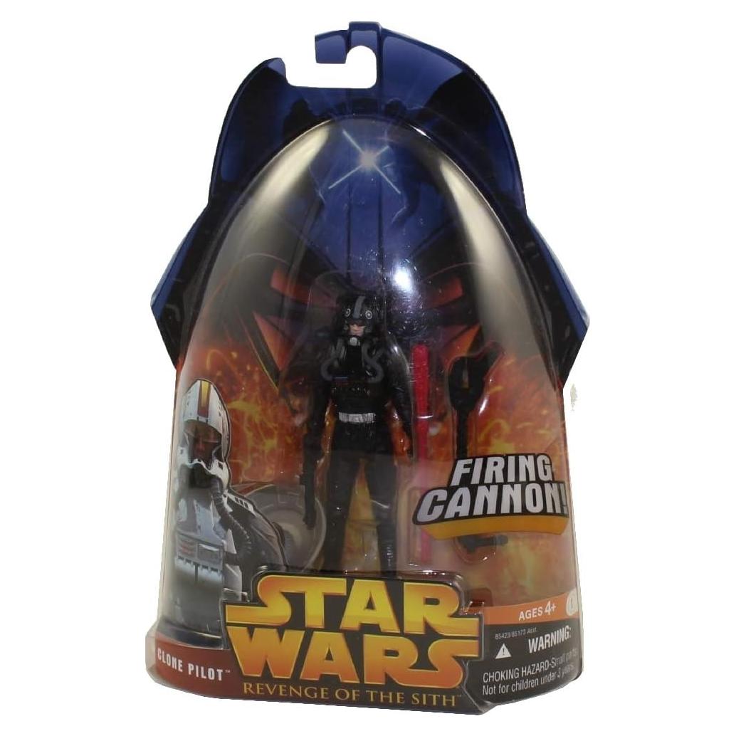 Figura de Acción Piloto Clon Hasbro 2005 Variante Negra