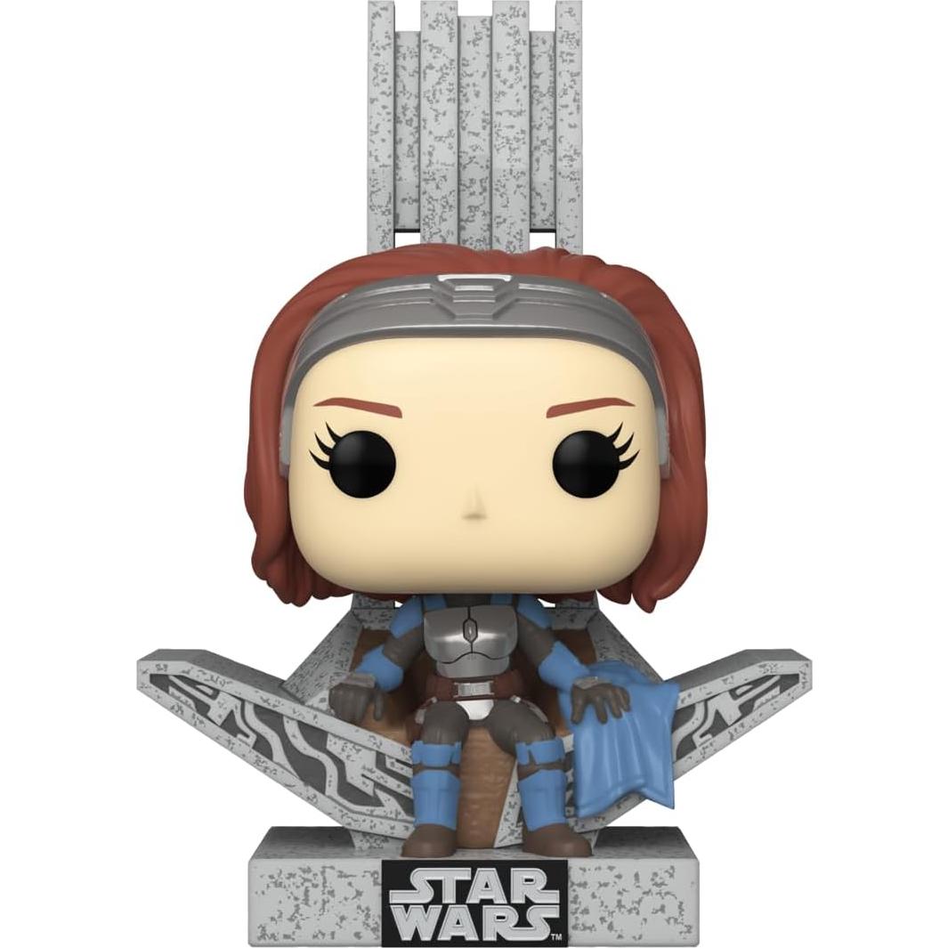 Funko Pop! Deluxe Star Wars Bo-Katan con Trono 14.2 cm
