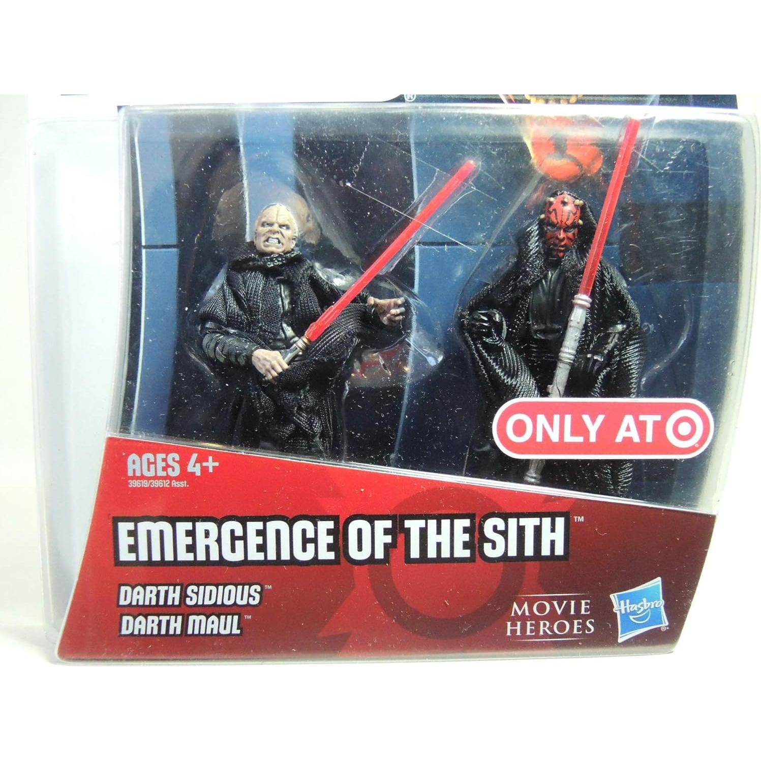 Figura de Acción Star Wars 2 Pack Emergencia de los Sith Hasbro