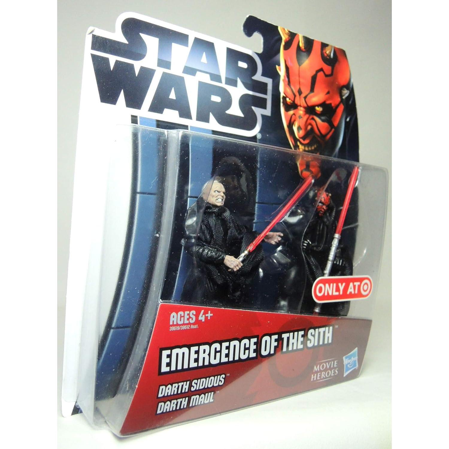 Figura de Acción Star Wars 2 Pack Emergencia de los Sith Hasbro
