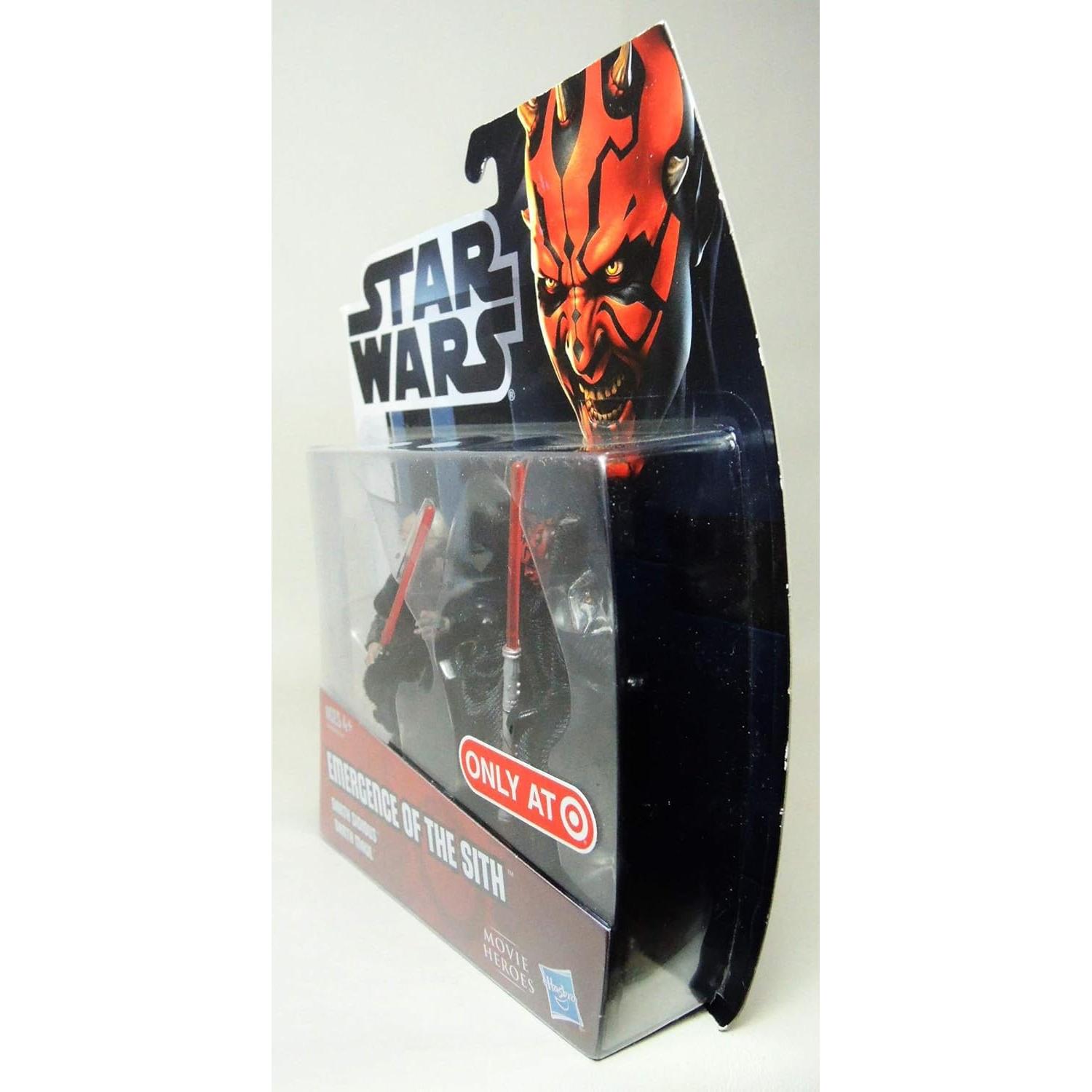 Figura de Acción Star Wars 2 Pack Emergencia de los Sith Hasbro