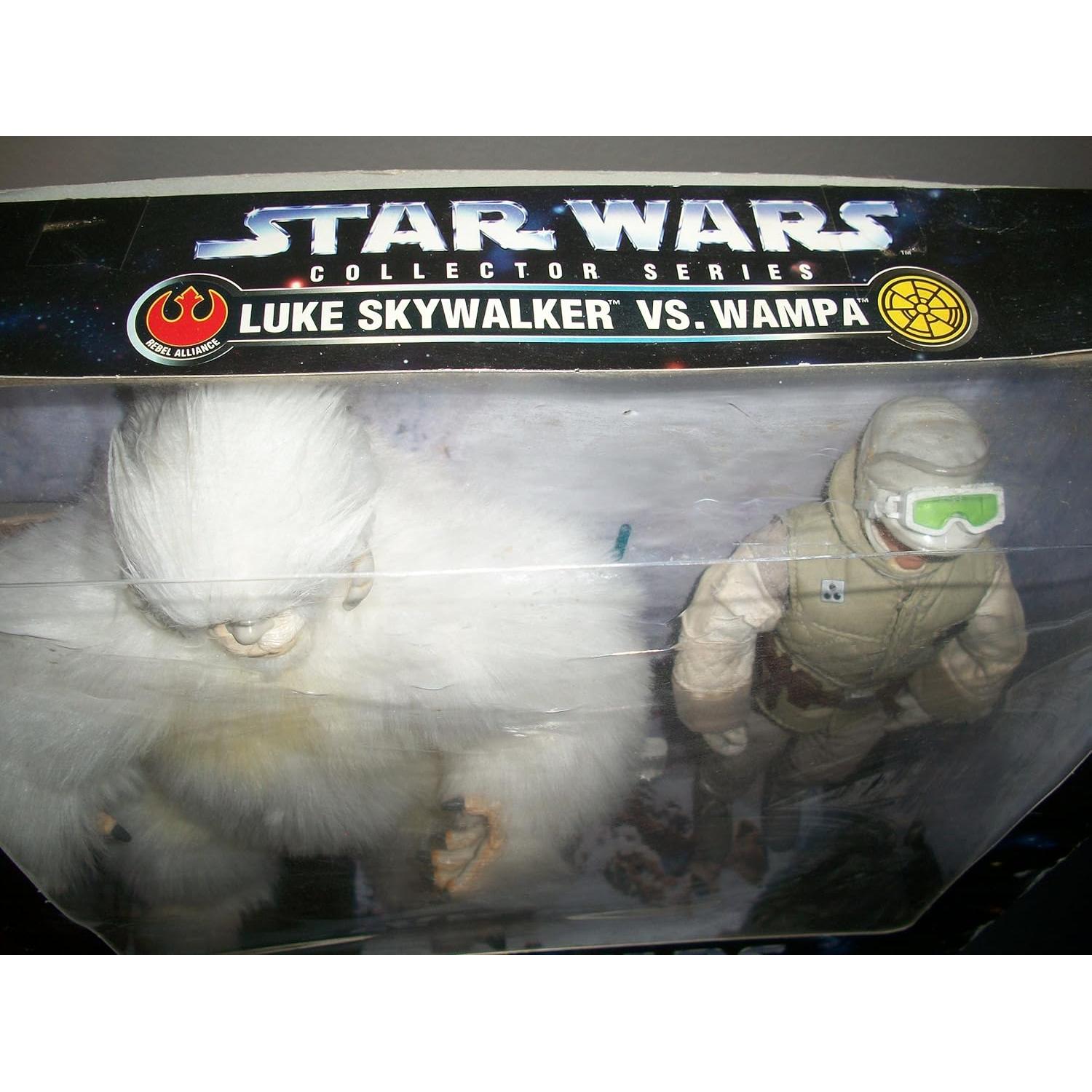 Figuras de Colección Star Wars Luke y Wampa 30 cm Kenner 1997