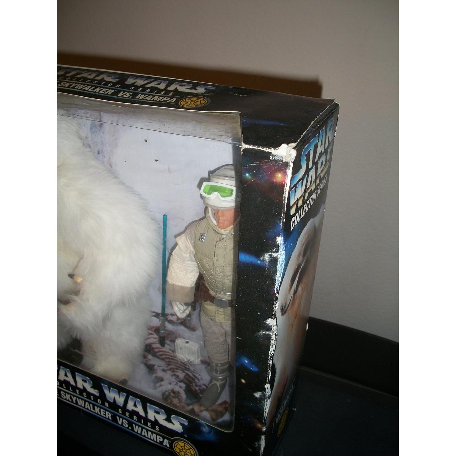 Figuras de Colección Star Wars Luke y Wampa 30 cm Kenner 1997