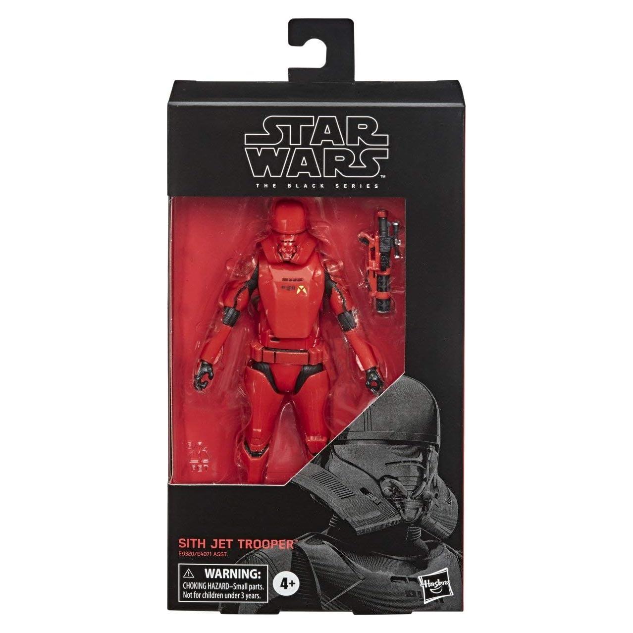 Figura de Acción Star Wars La Serie Negra Sith Jet Trooper 15 cm