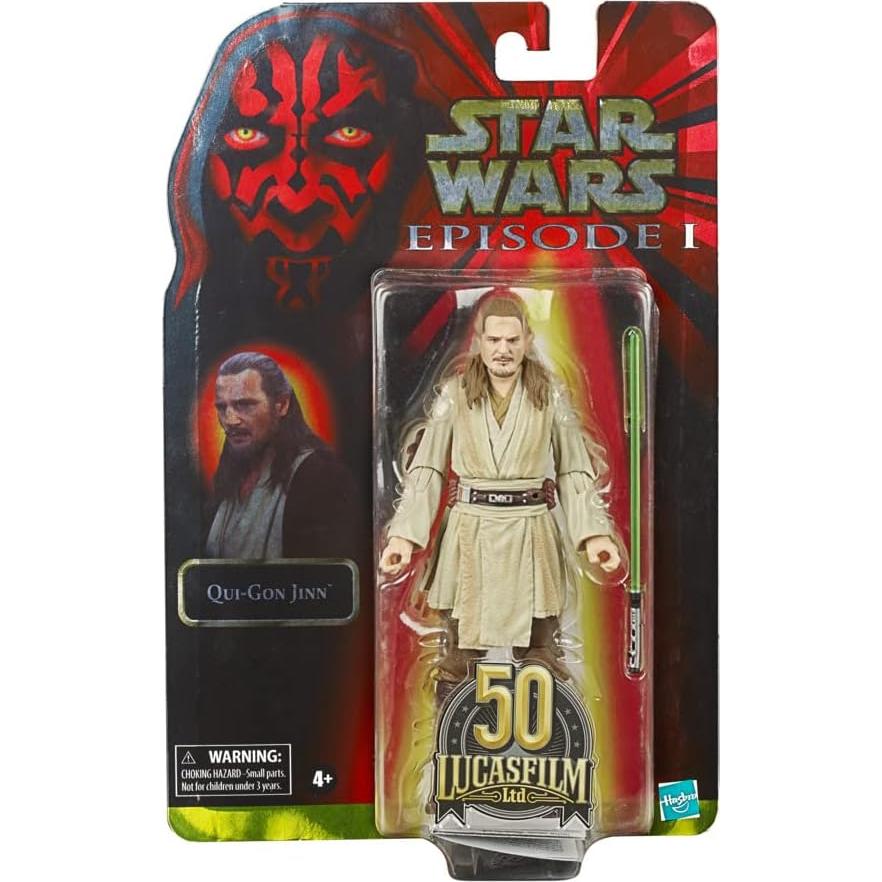 Figura de Acción Star Wars Black Series Qui-Gon Jinn 15.24 cm